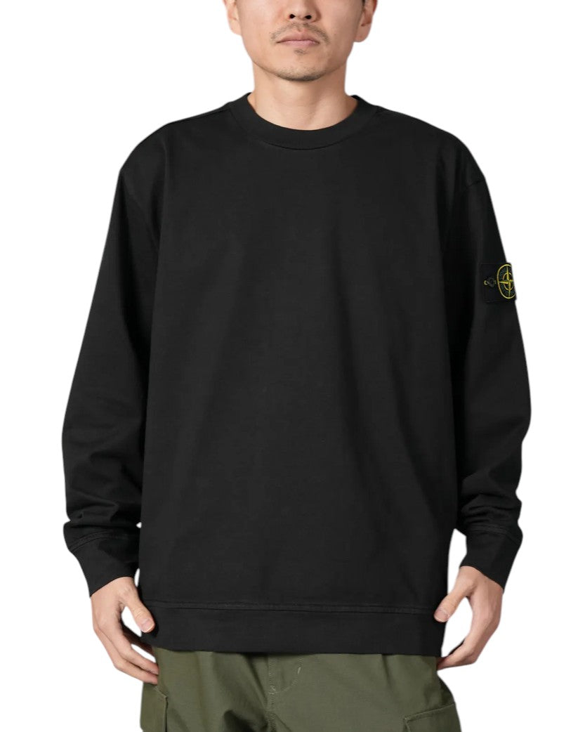 63750 Heavy Cotton Sweatshirt Black SI0270-BK