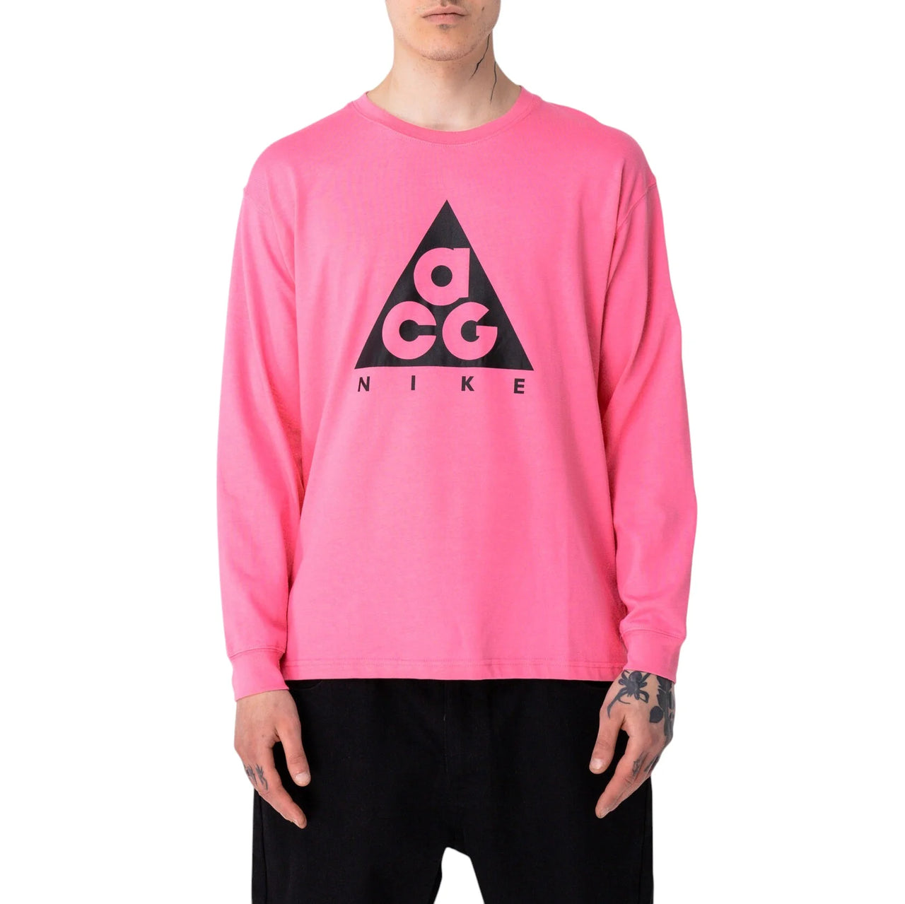 Nike ACG Long Sleeve Logo Tee Pink