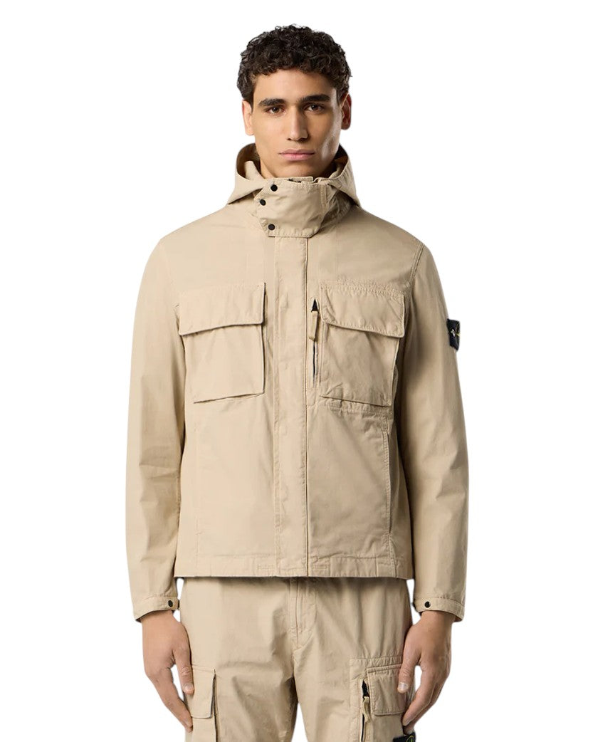 Q100012 Canvas Weave Cotton Jacket Desert SI0312-DT