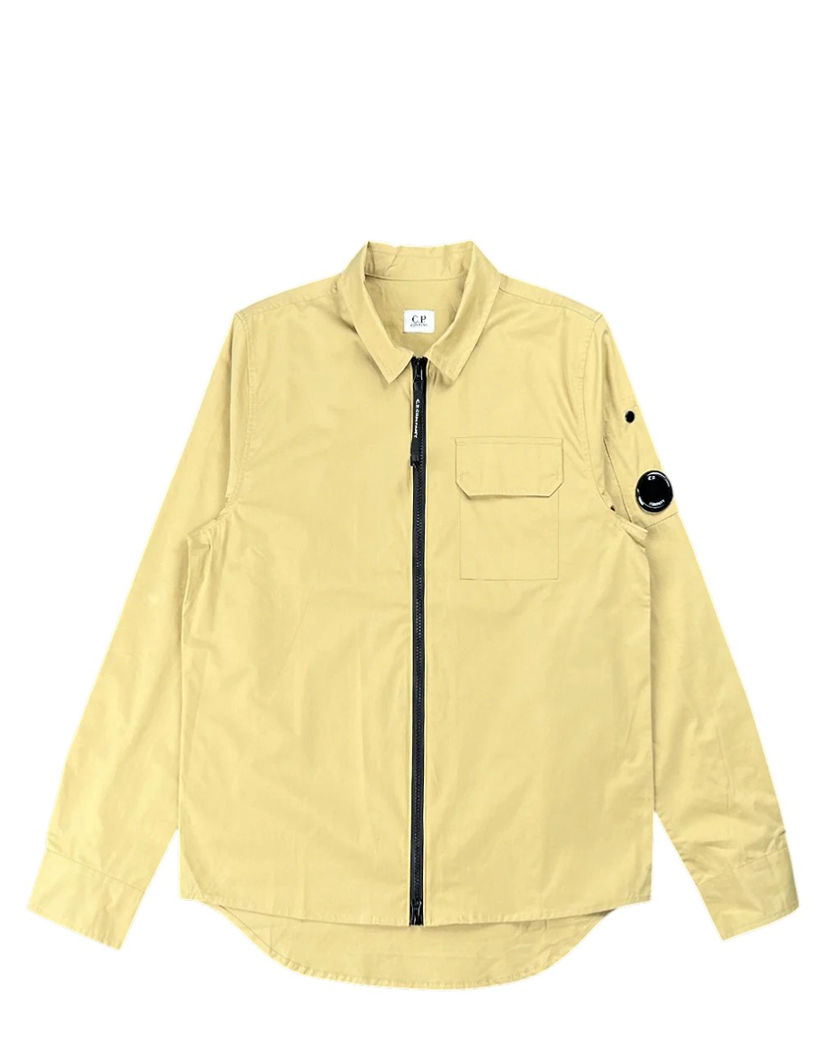 C.P. Company Logo-Appliqued Cotton-Gabardine Jacket Beige