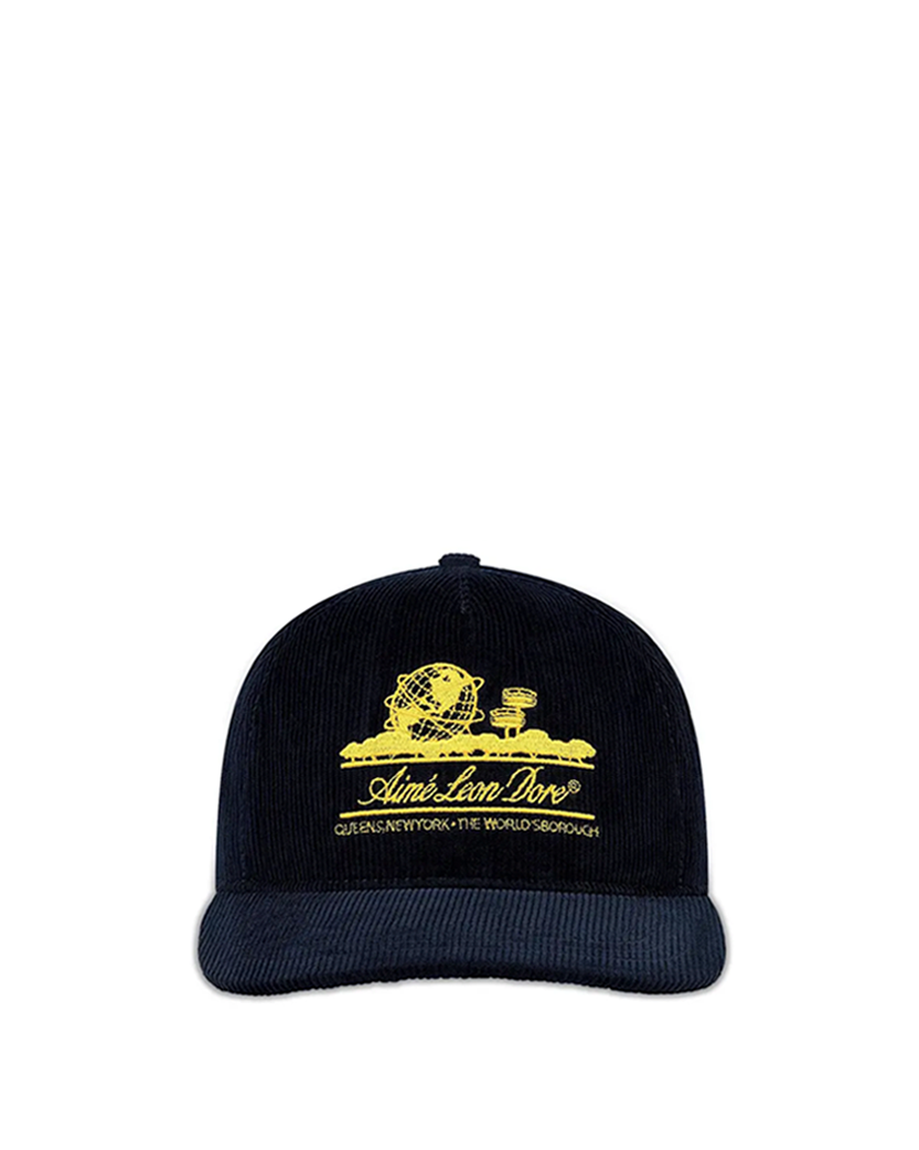 Aime Leon Dore Corduroy Unisphere Hat Navy