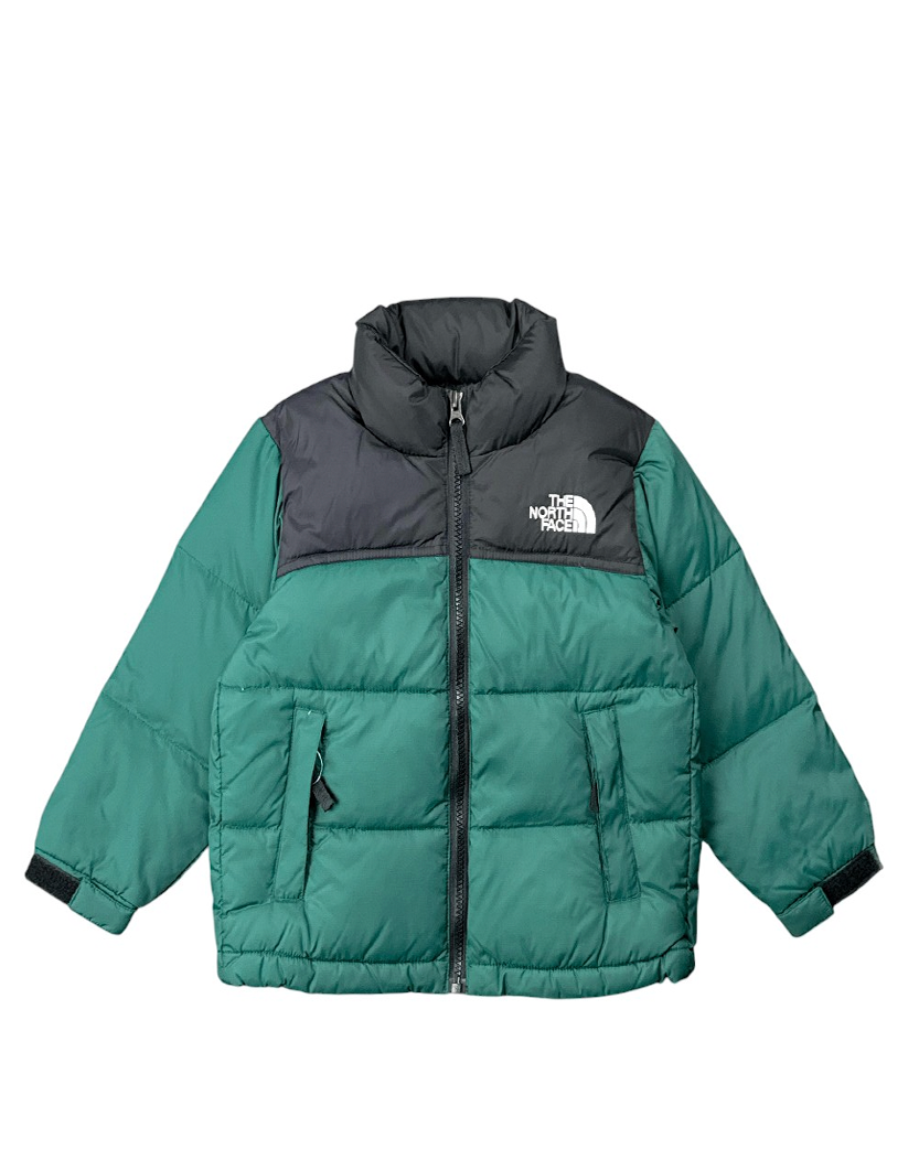The North Face Youth 1996 Retro Nuptse Jacket Green