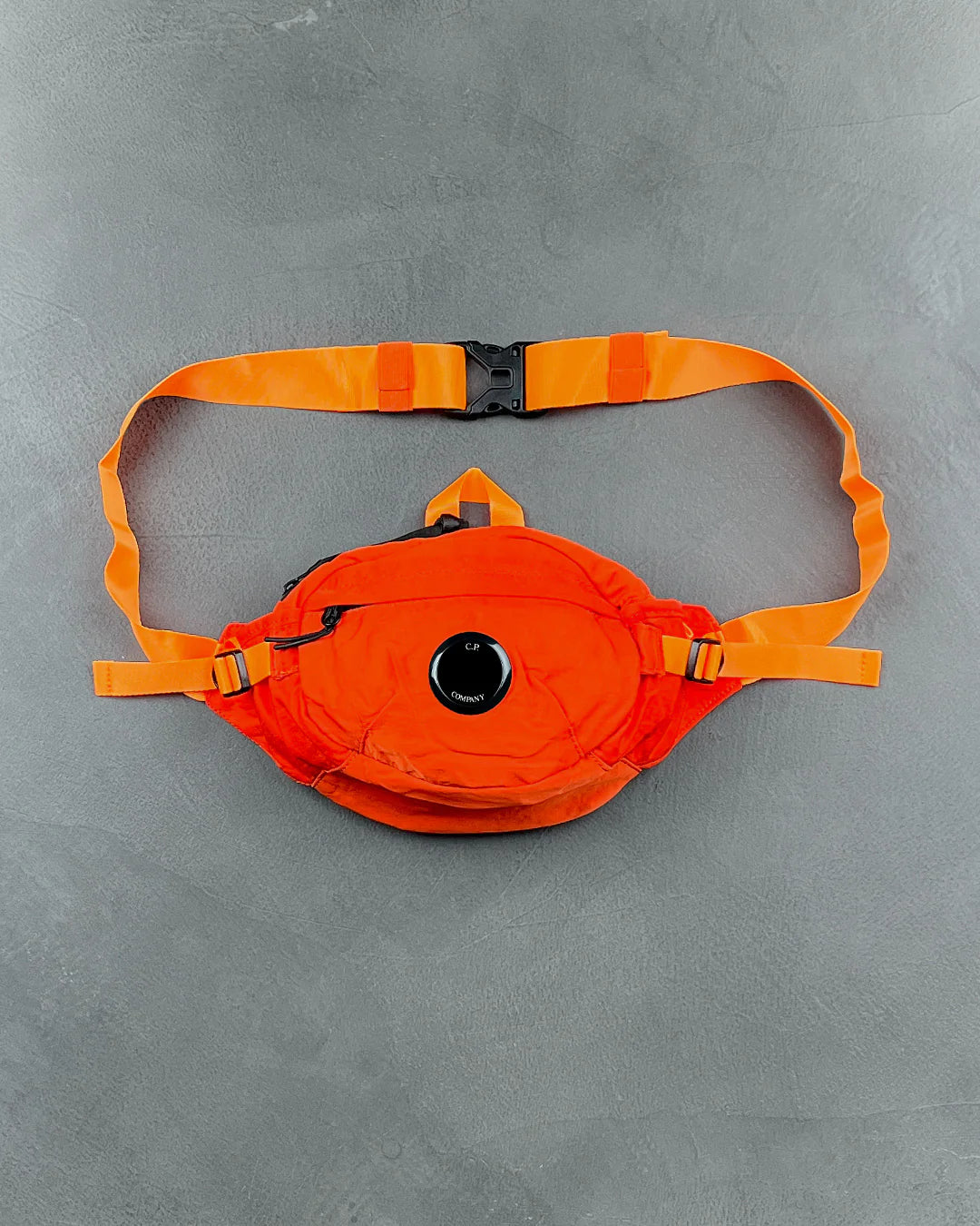 C.P. Company Nylon B. Crossbody Lens Pack Orange