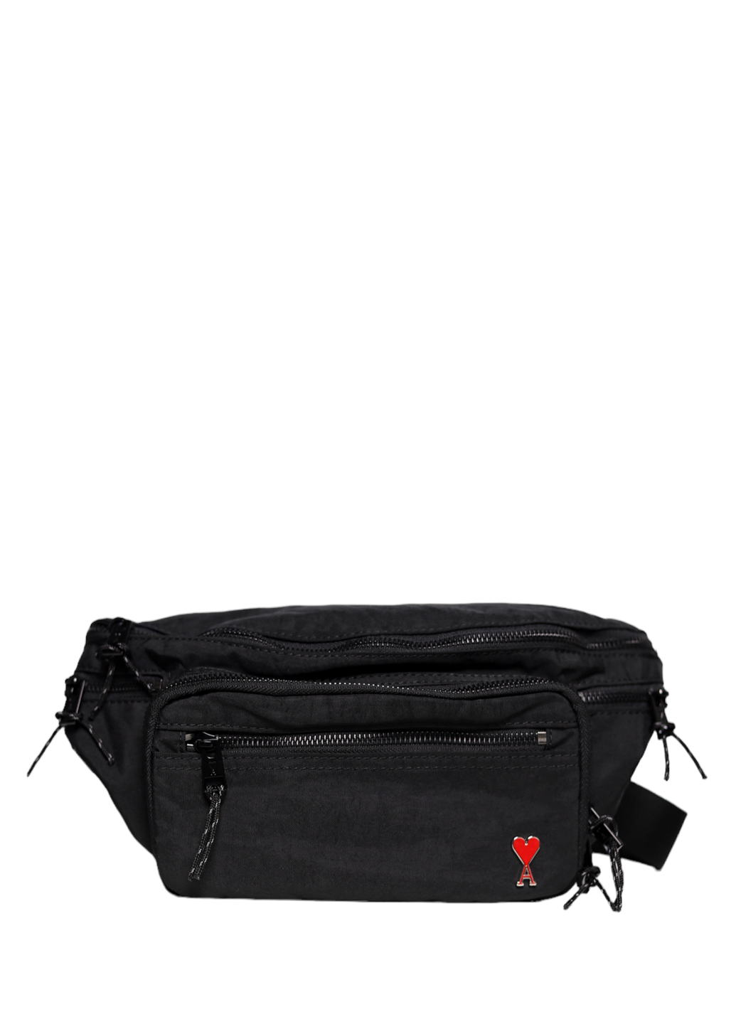 AMI Paris Ami De Coeur Lunch Box Bag Black