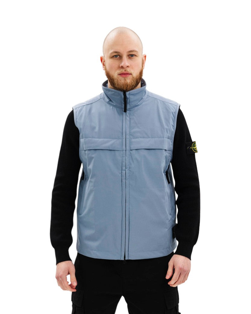 22FW G0327 Soft Shell Padded Gilet Light Blue SI0276-LBL
