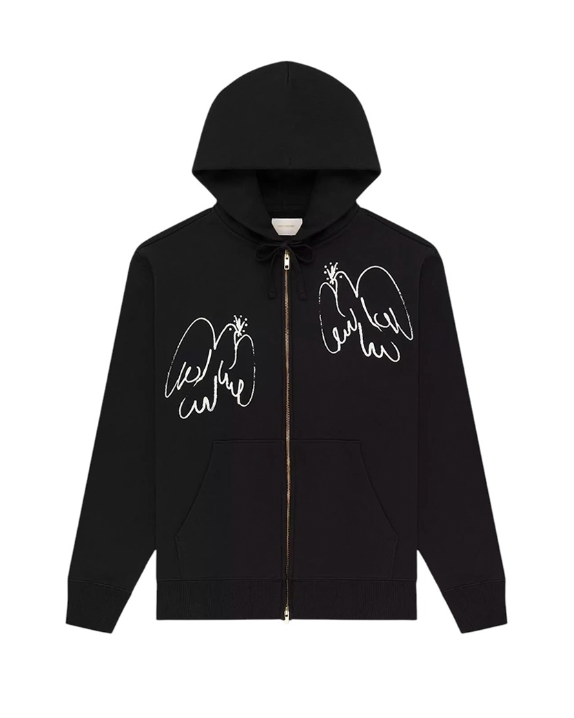 Aime Leon Dore Dove Full-Zip Hoodie Black