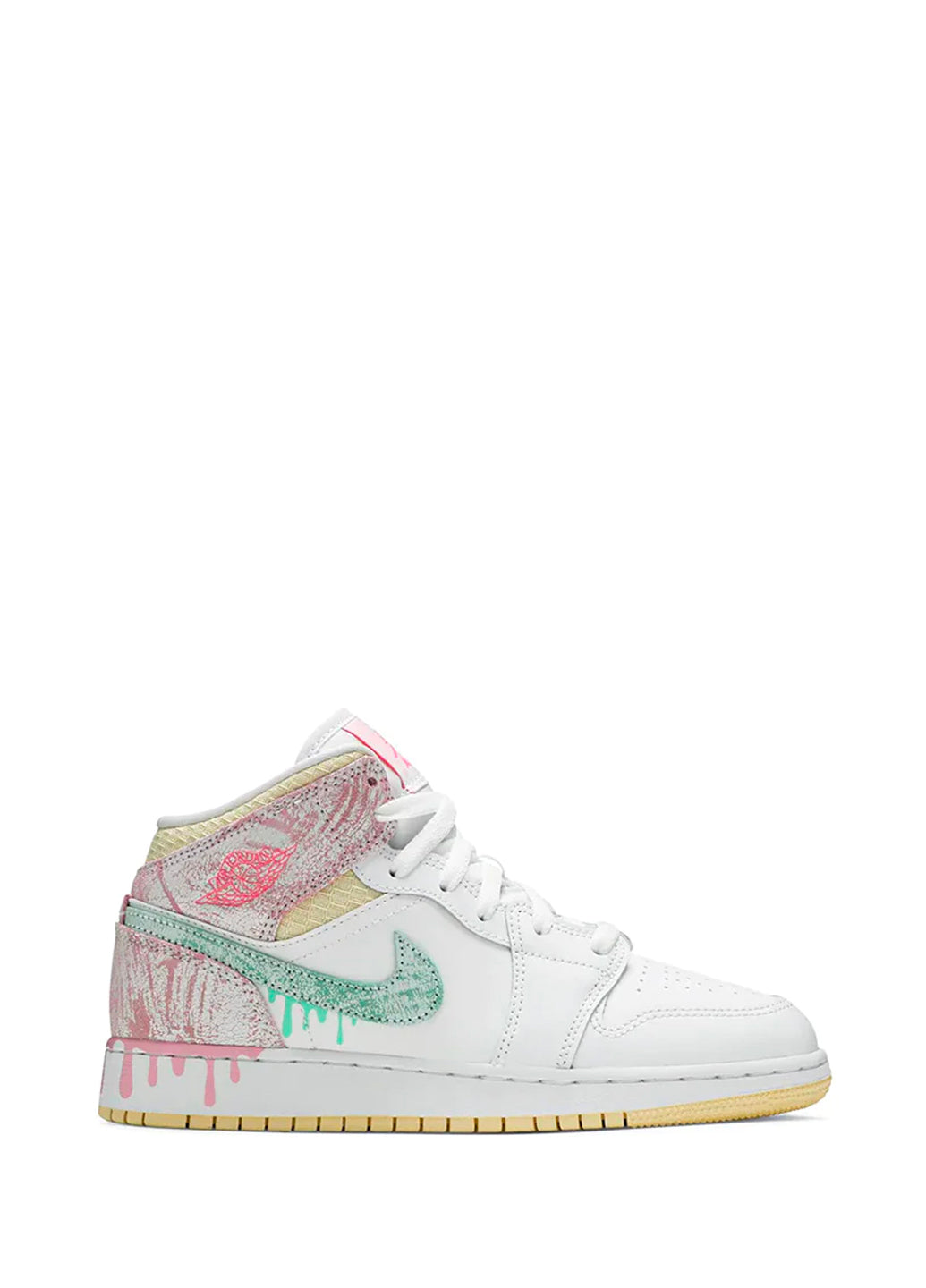 Air Jordan 1 Mid GS 'Paint Drip'
