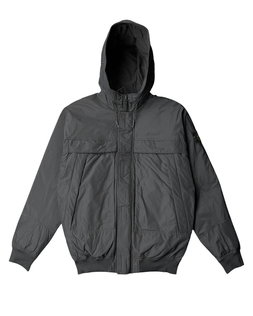 Micro Reps Short Down Jacket Black SI0123-BK