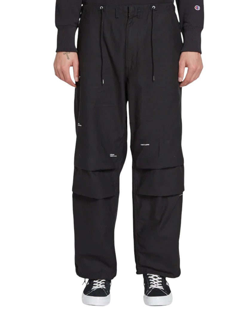 WTAPS Cape Satin Cargo Pant Black