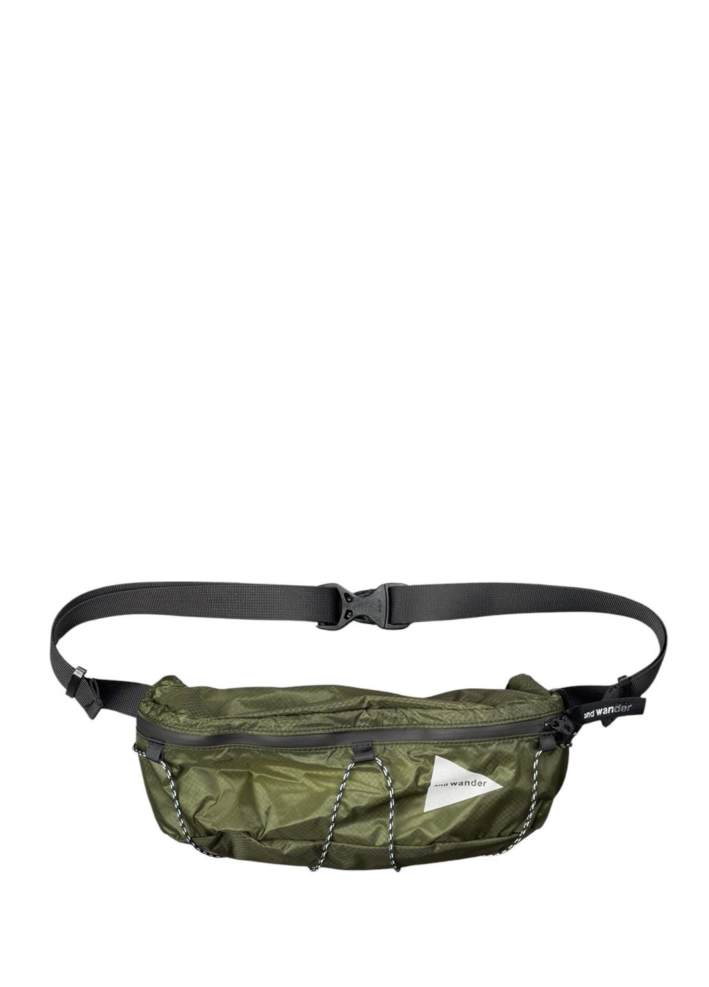 And Wander Nylon Waterproof Shoulder Bag Green