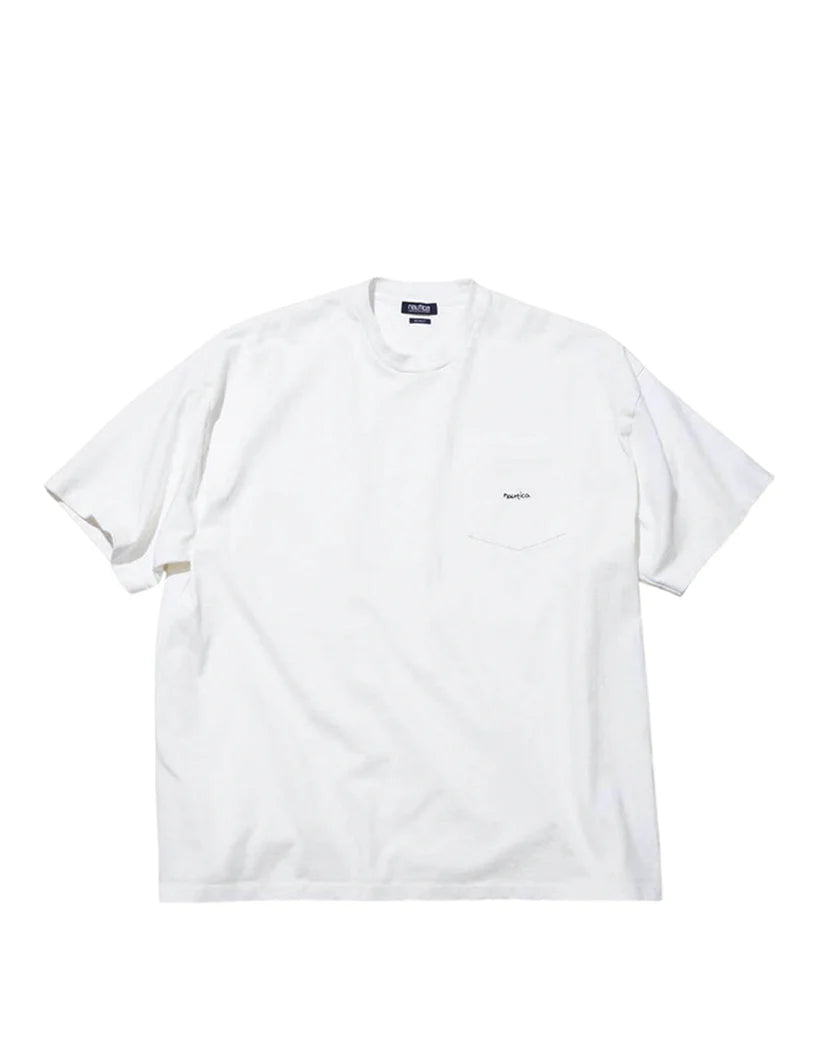 NAUTICA Pocket T-shirt White
