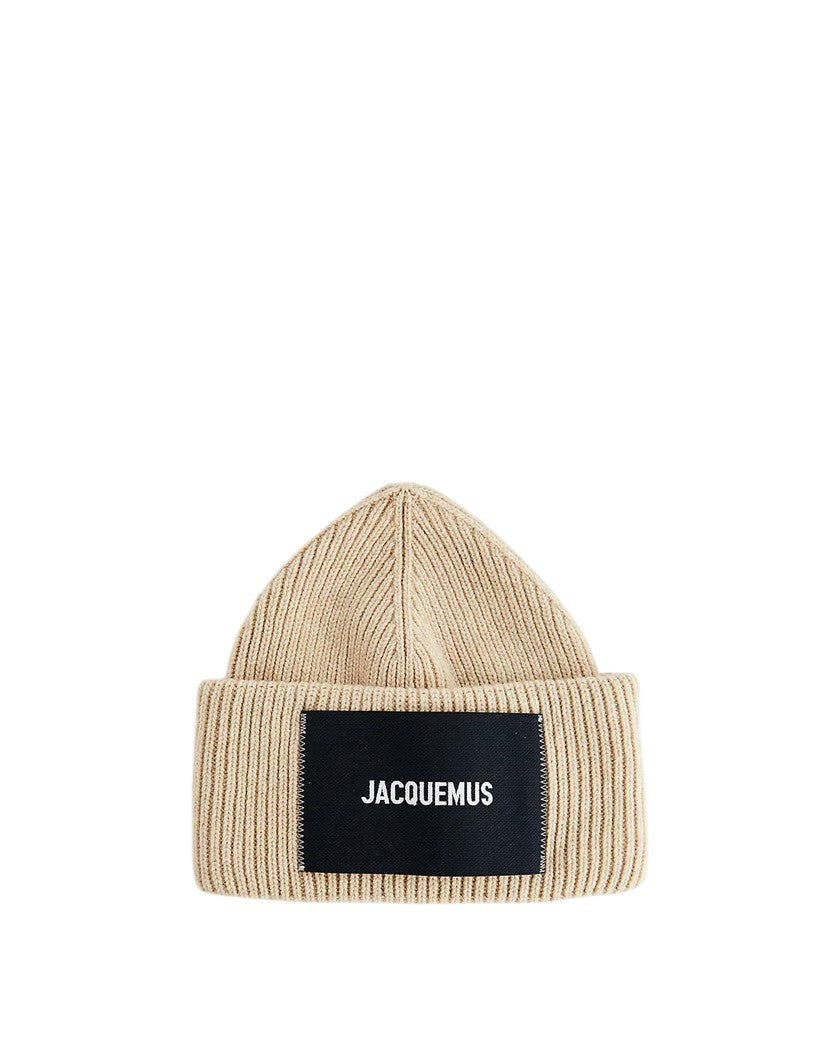 Jacquemus Le Papier Le Bonnet Beanie Beige