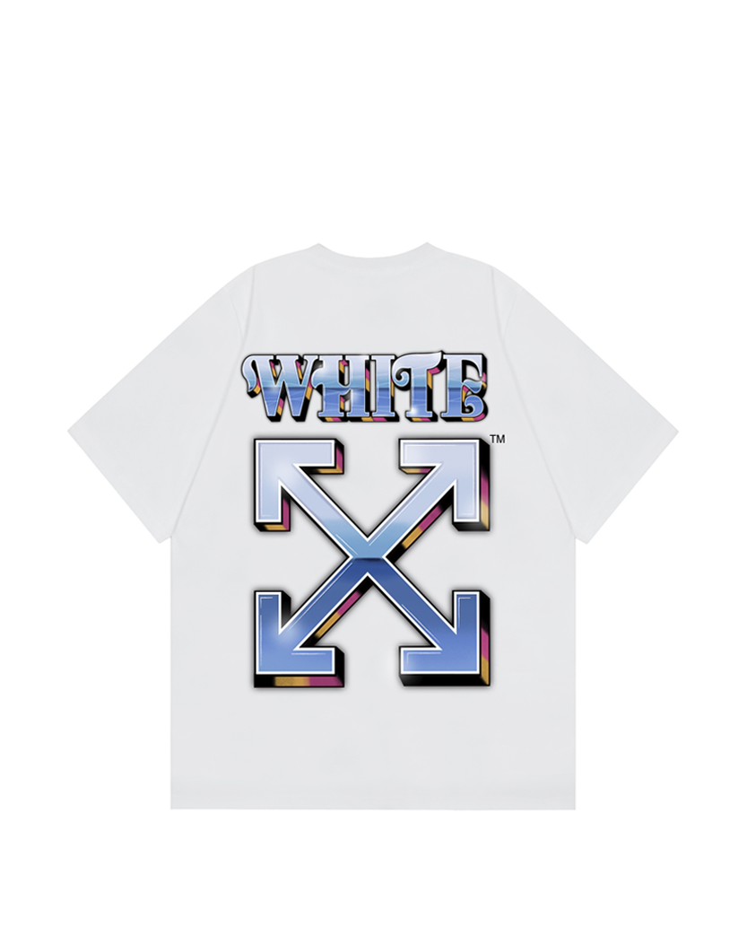 Off-White 3D Gradient Arrows T-Shirt White