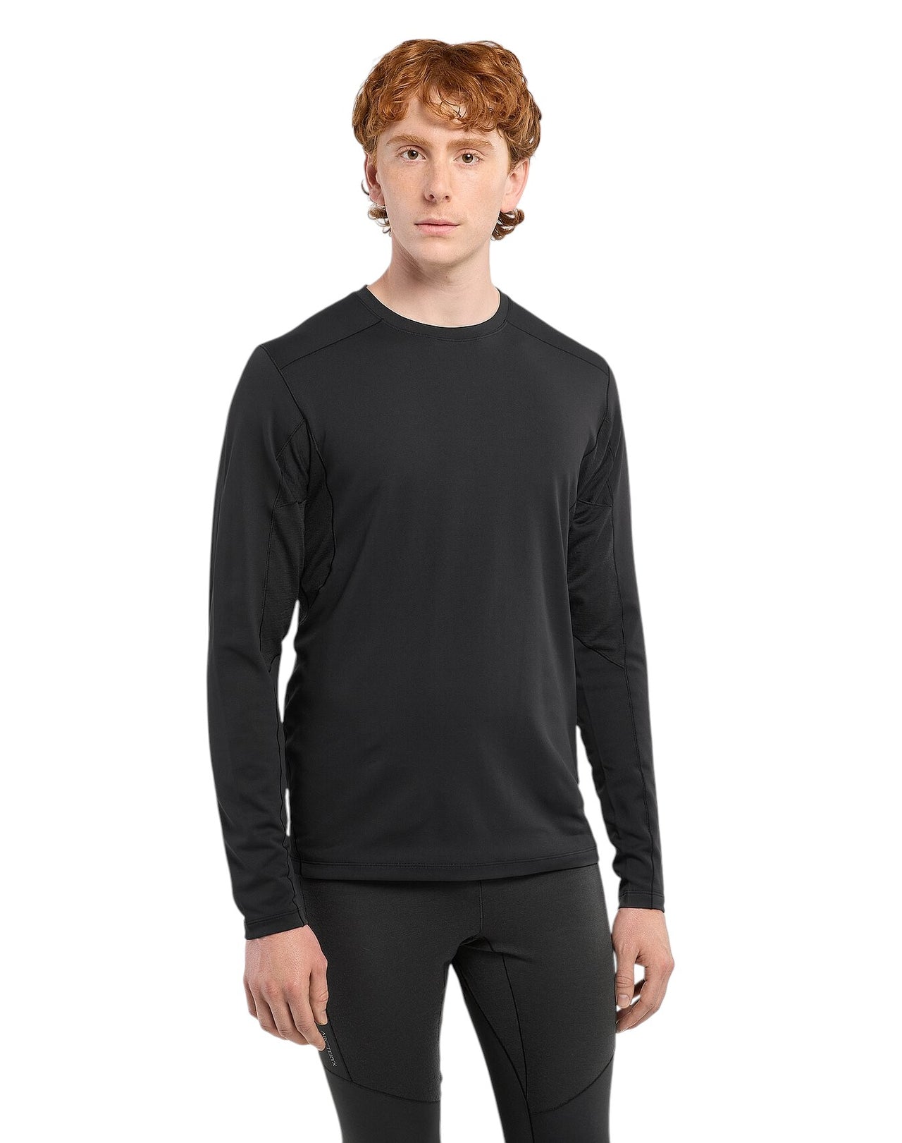 Arcteryx Rho Hybrid Crew Neck & Bottom Black