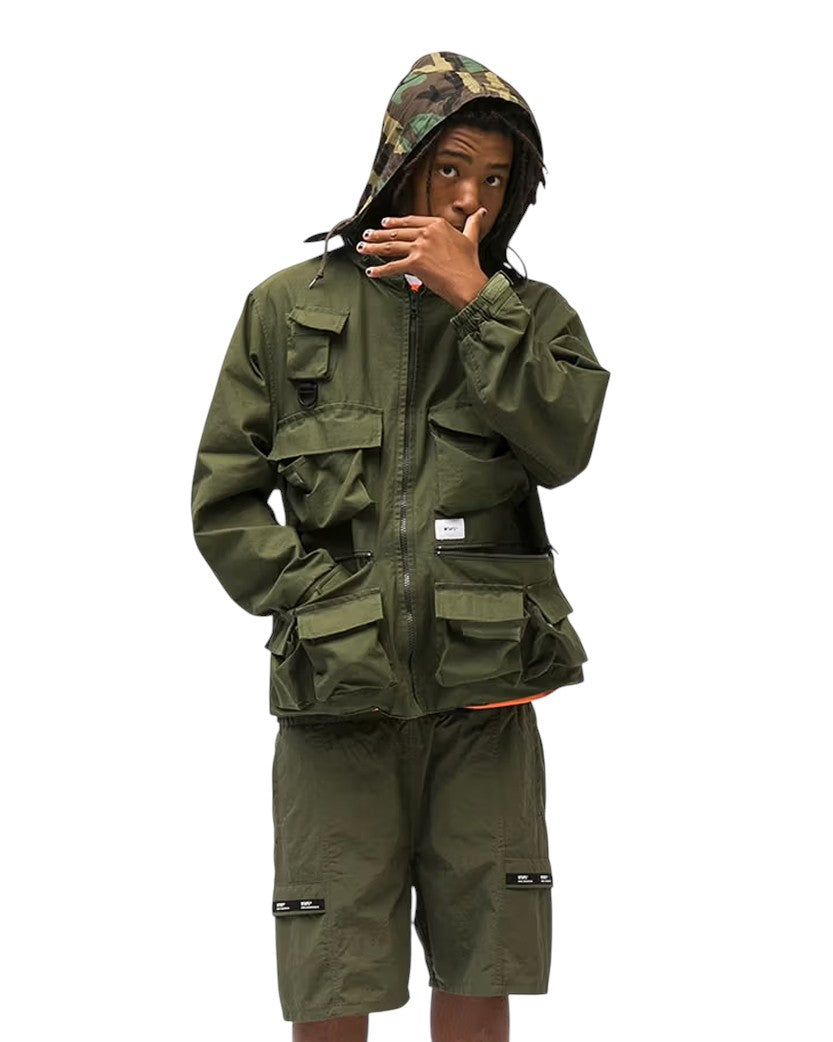 WTAPS 19SS Modular Jacket Olive Drab