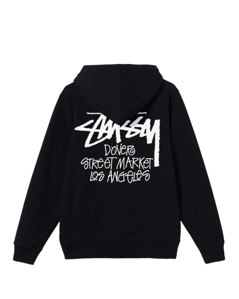 Stussy Stock DSM Los Angeles Hoodie Black