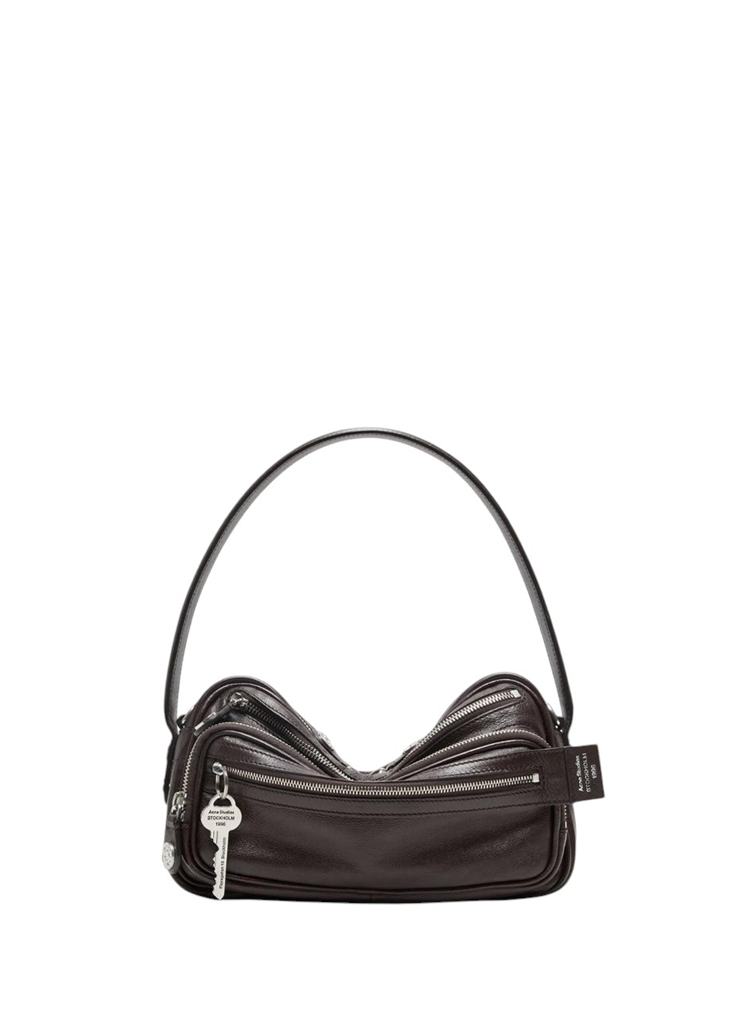 Acne Studios Camero Party Shoulder Bag Chocolate Brown
