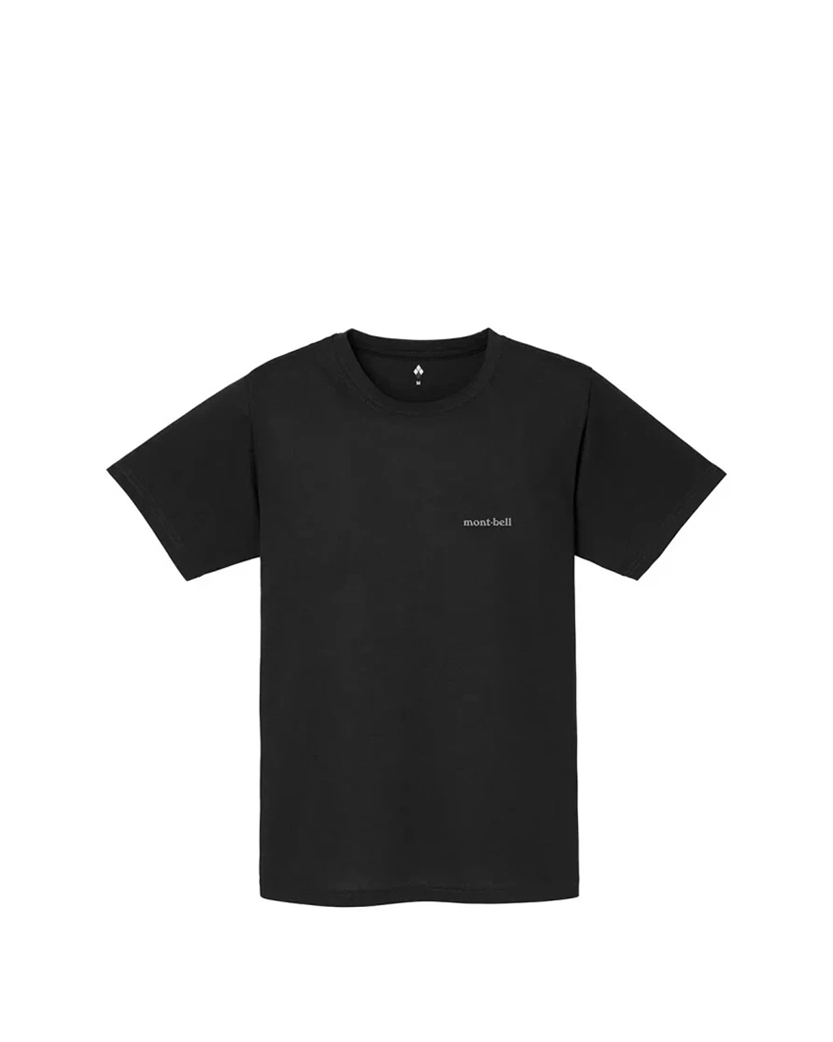 Mont Bell Wickron T-shirt Black