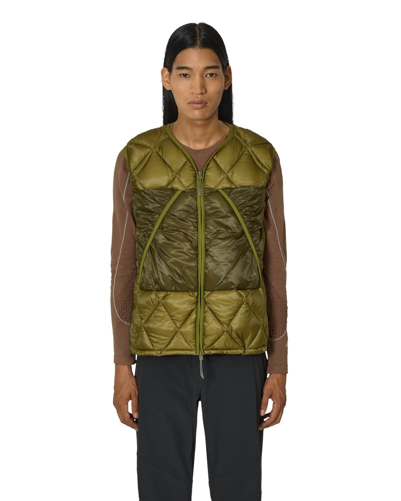 Roa Light Down Vest Olive