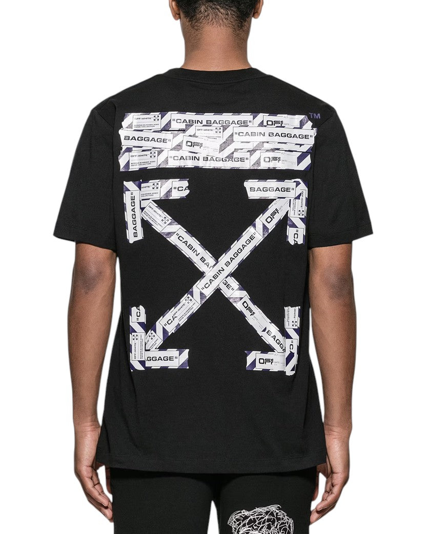Off-White Airport Tape T-Shirt Black