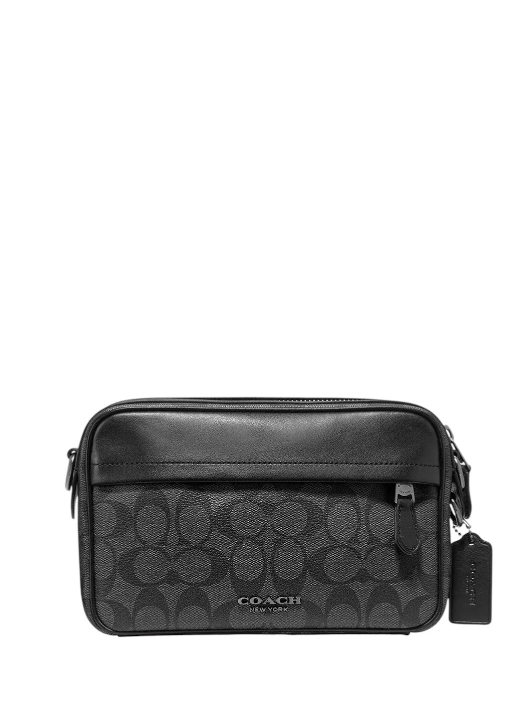 Coach Graham Crossbody Bag In Signature Canvas Black