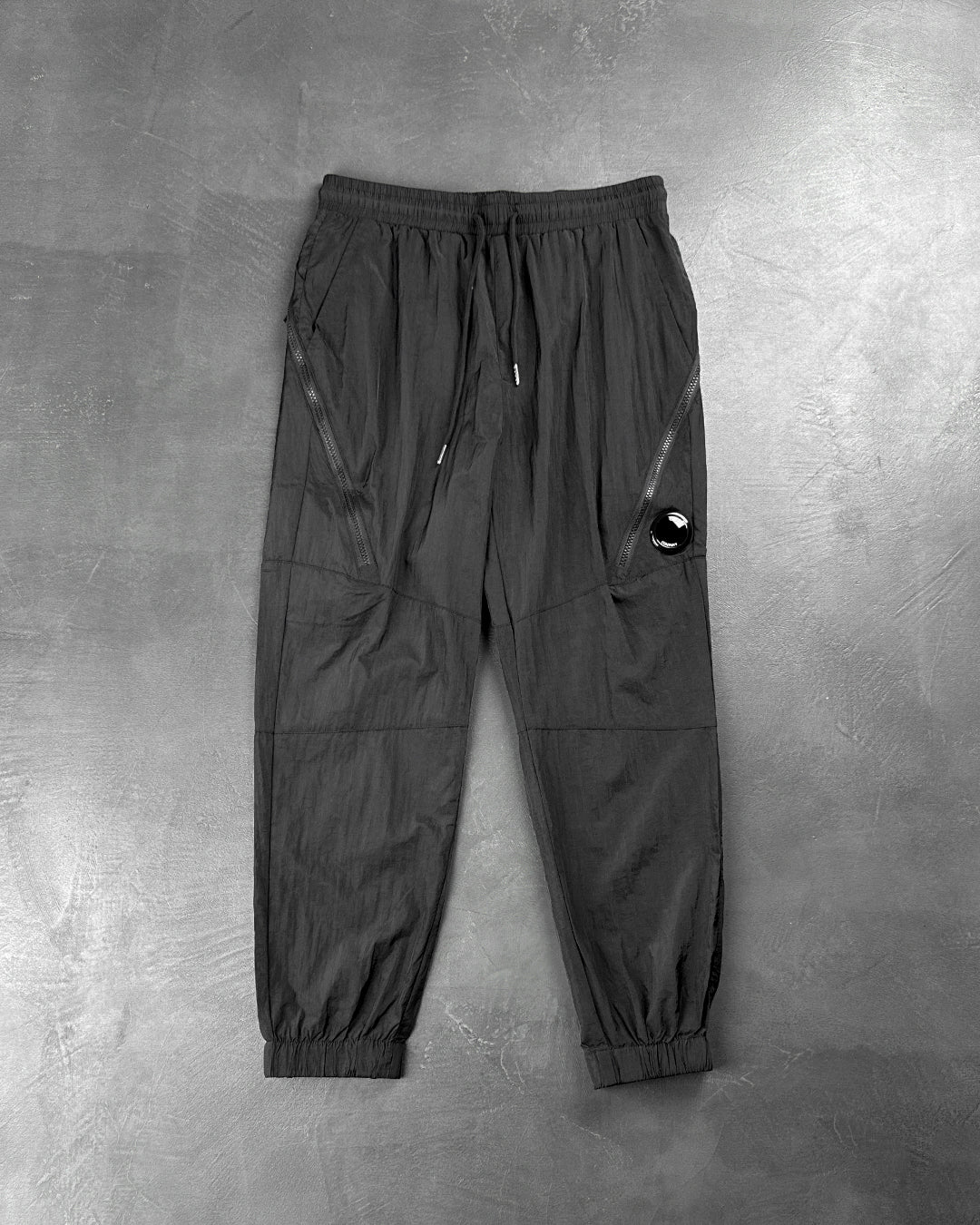 C.P. Company Garment-Dyed Cargo Pants Black 10CMPA051A-005904G