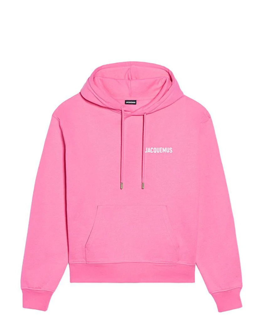 Jacquemus Le Sweatshirt Hoodie Pink