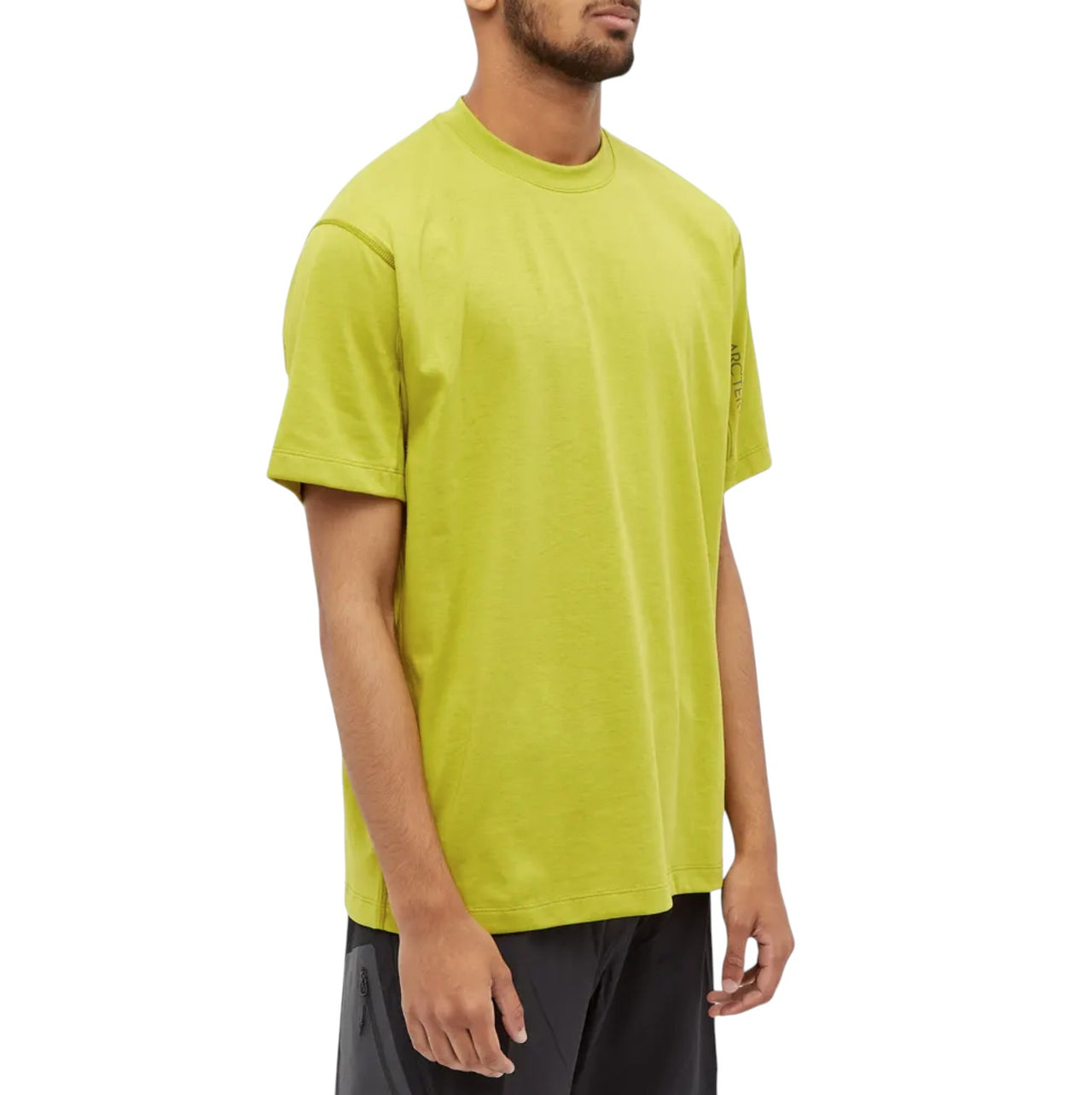 Arcteryx System A Copal Bird Pocket Tee Yellow