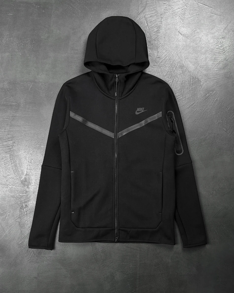 Nike NSW Tech Fleece Zip Hoodie Black