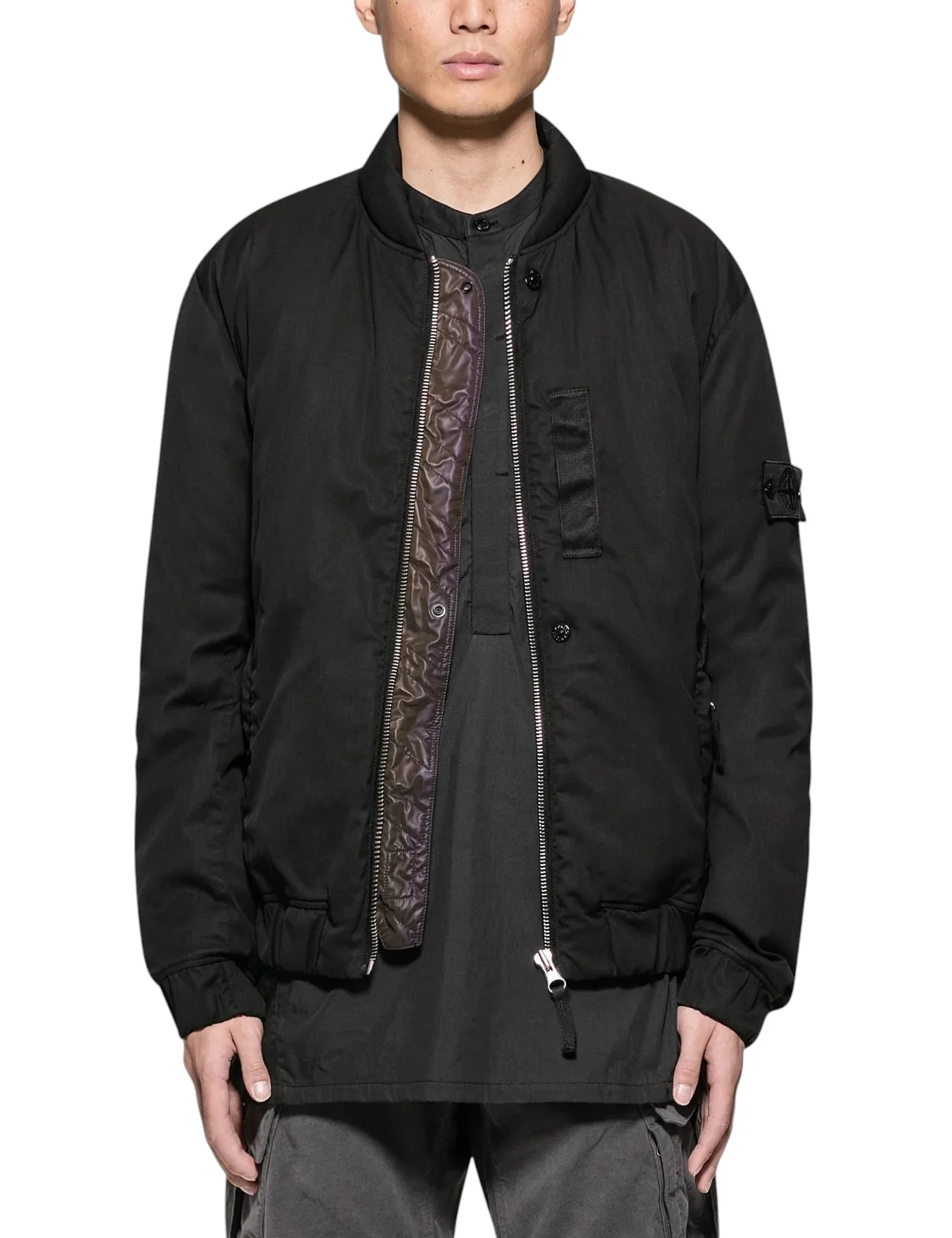 40401 Shadow Project Bomber Jacket Black SI0256-BK