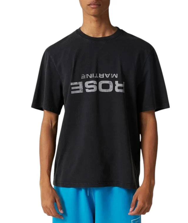 Martine Rose Classic T-Shirt Washed Black
