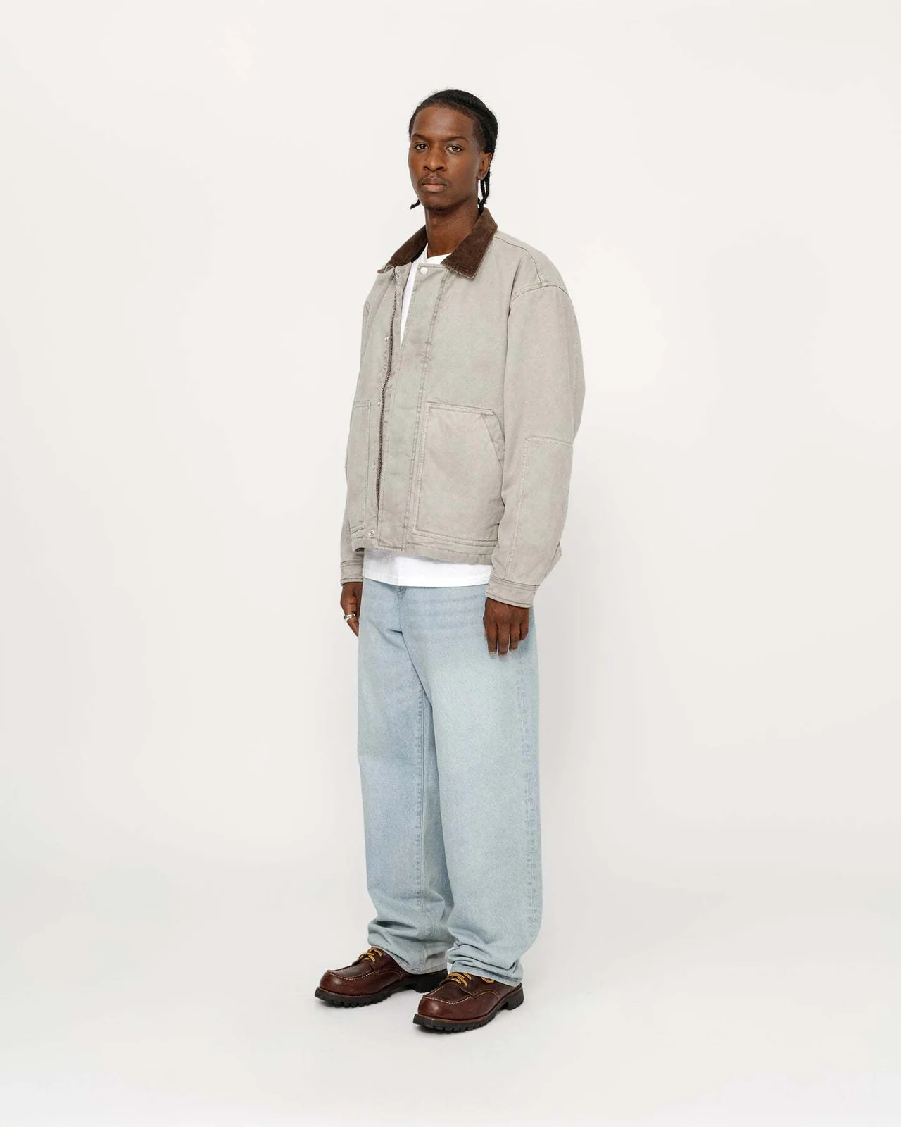 STUSSY Workgear Jacket Grey