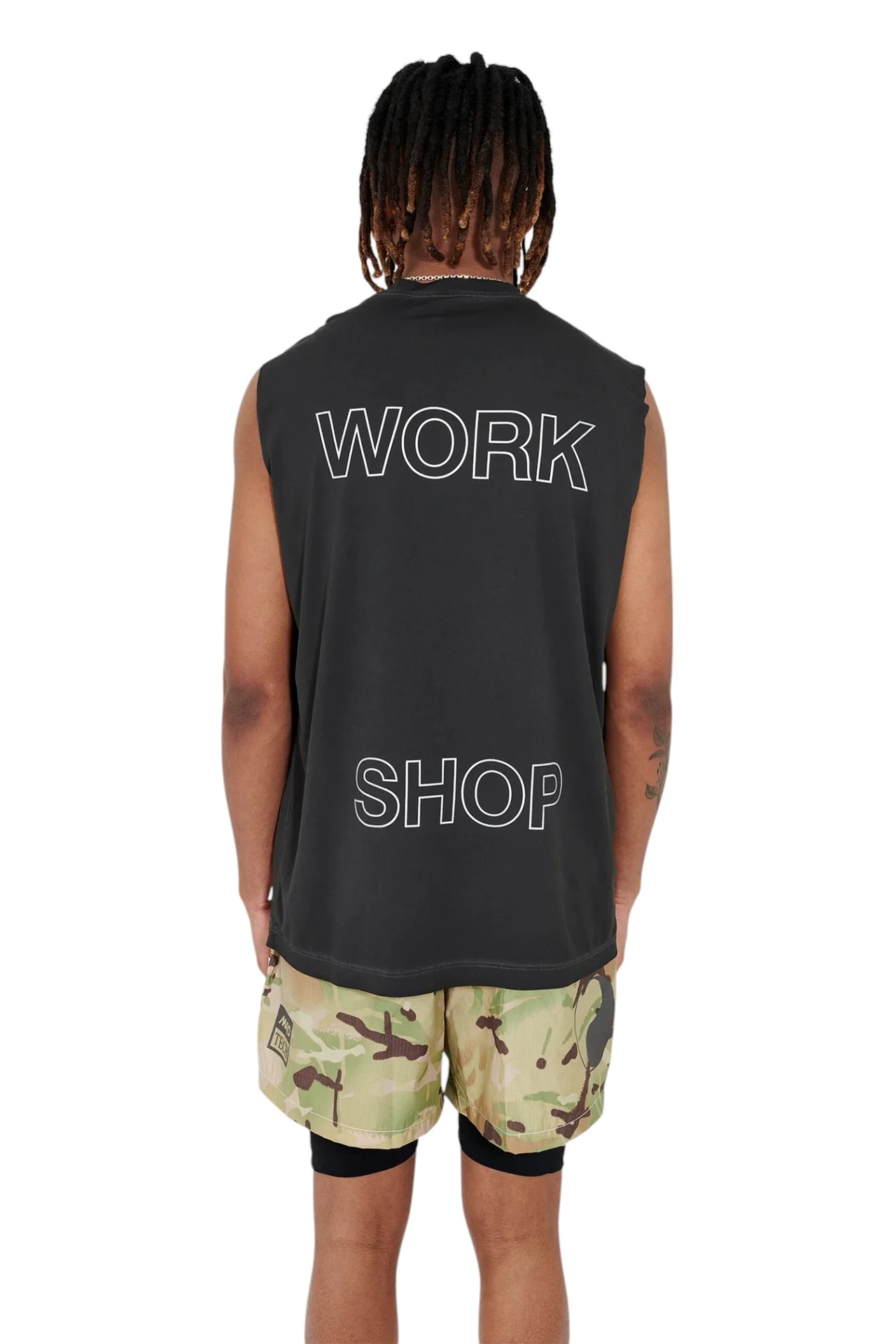 Satisfy x Our Legacy Auralite Muscle Tee Black