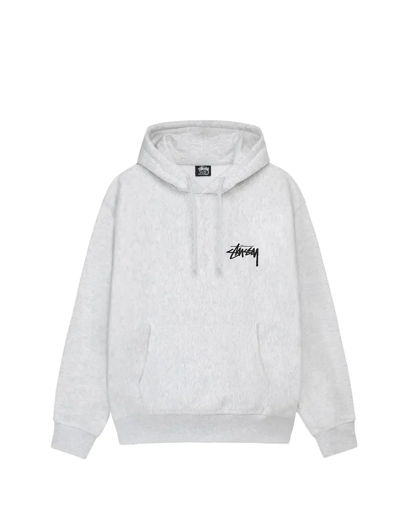 STUSSY Cherries Hoodie Ash Heather