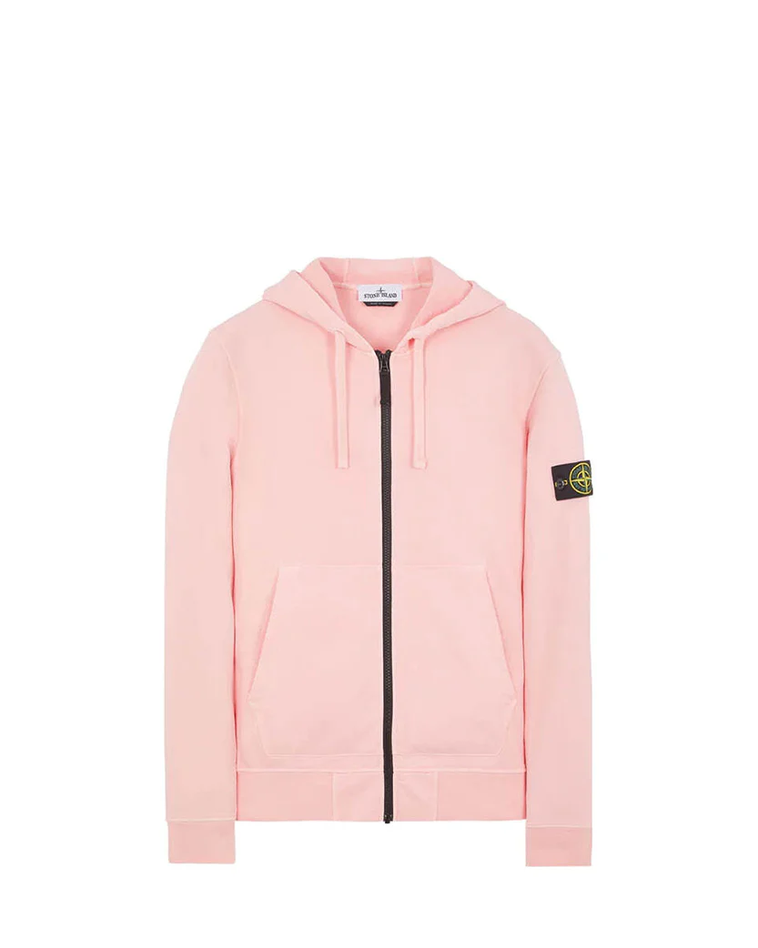 64251 Classic Zip Hooded Sweatshirt Light Pink SI0142-LP