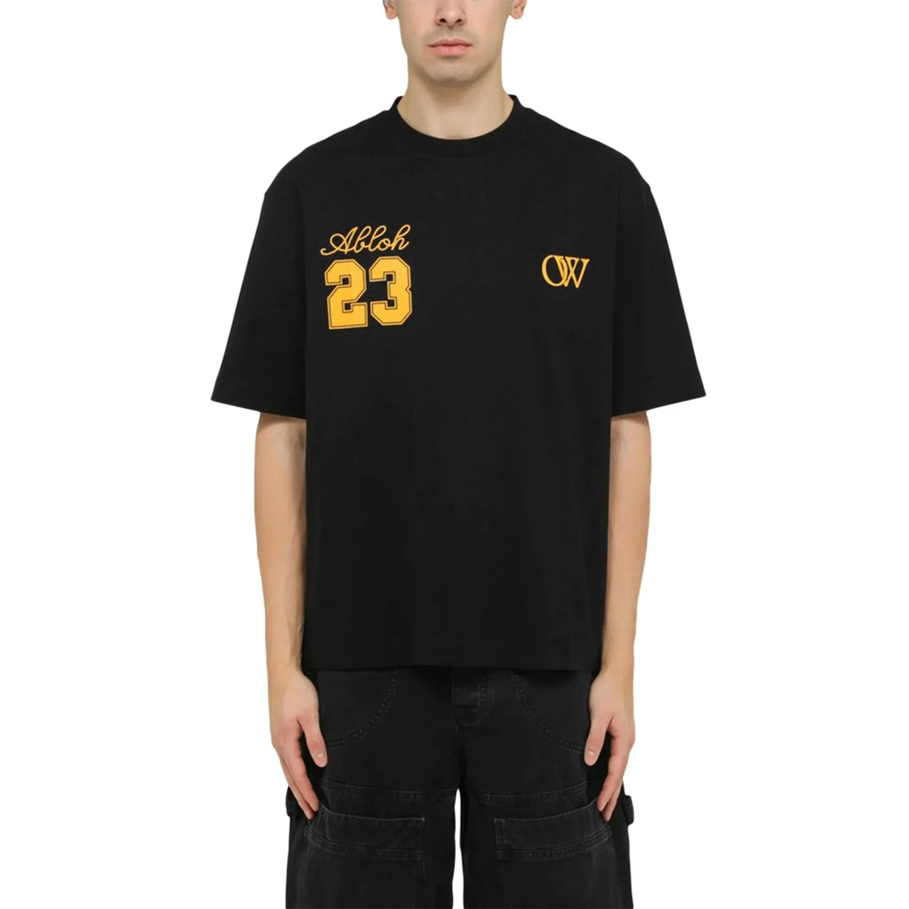 Off-White 23 Skate T-Shirt Black