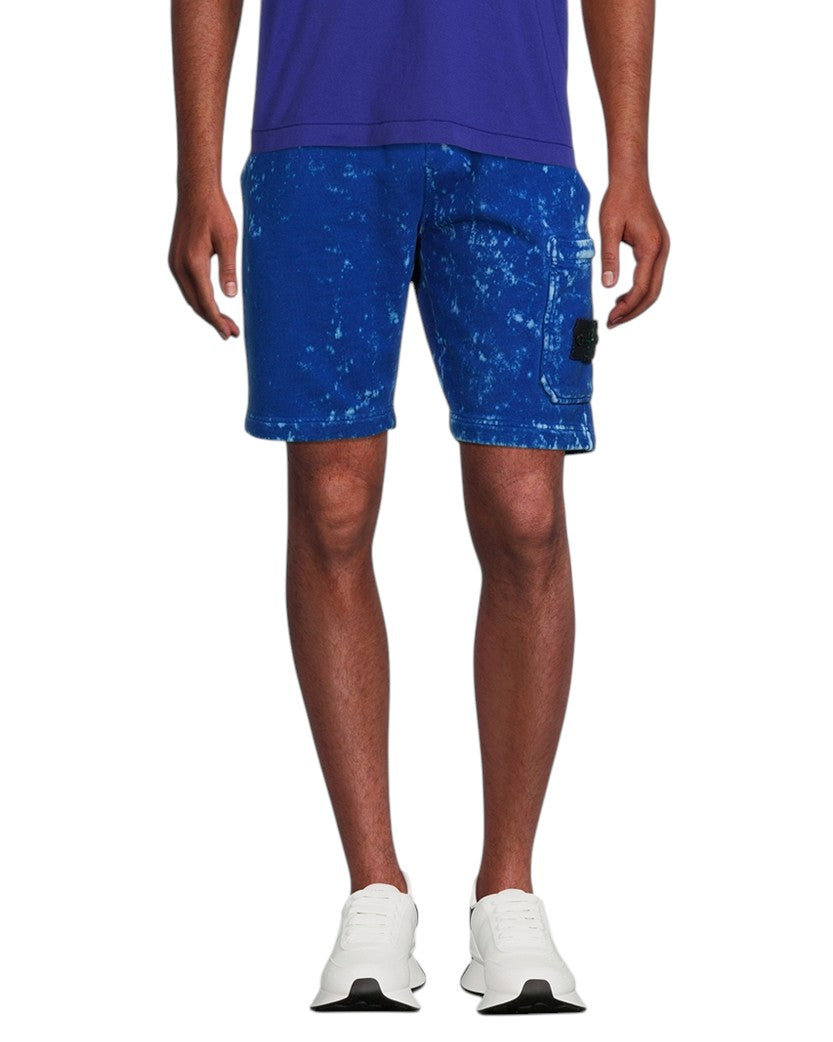 761565338 Off-Dye Cotton Shorts Blue SI0325-BL