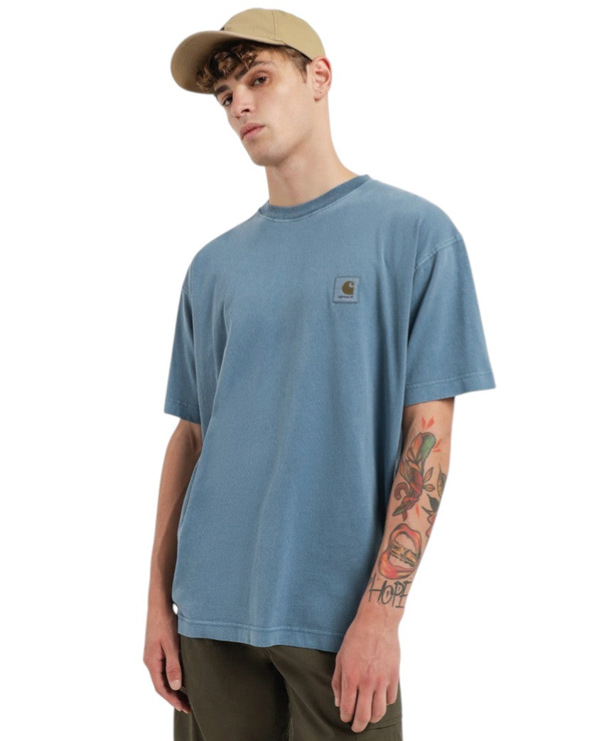 Carhartt WIP Basic T-Shirt Washed Blue