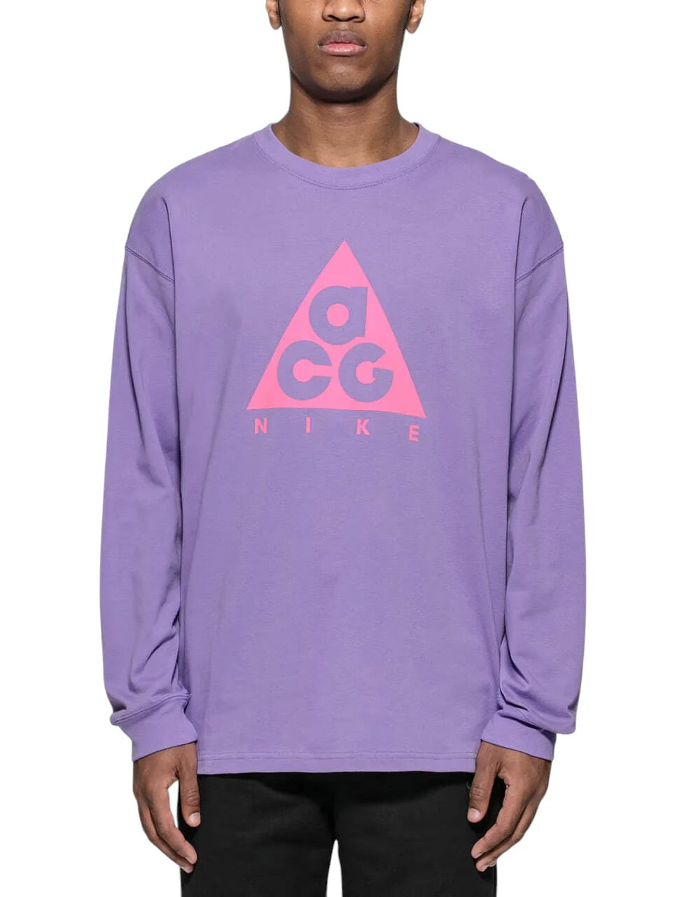 Nike ACG Long Sleeve Logo Tee Light Purple