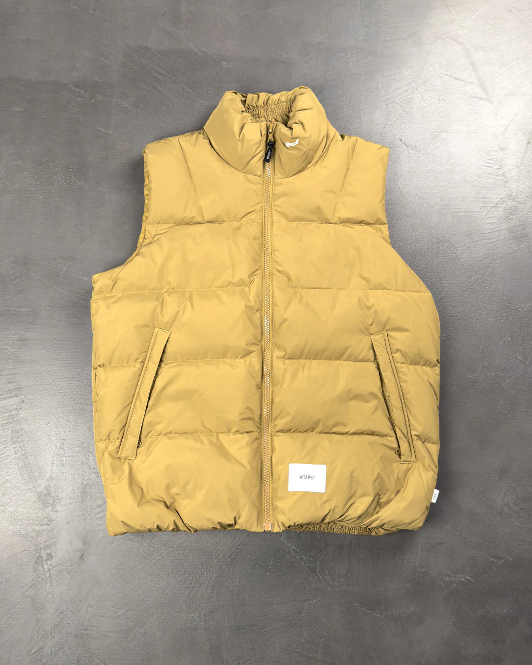 WTAPS Bivouac Down Vest Jacket Beige