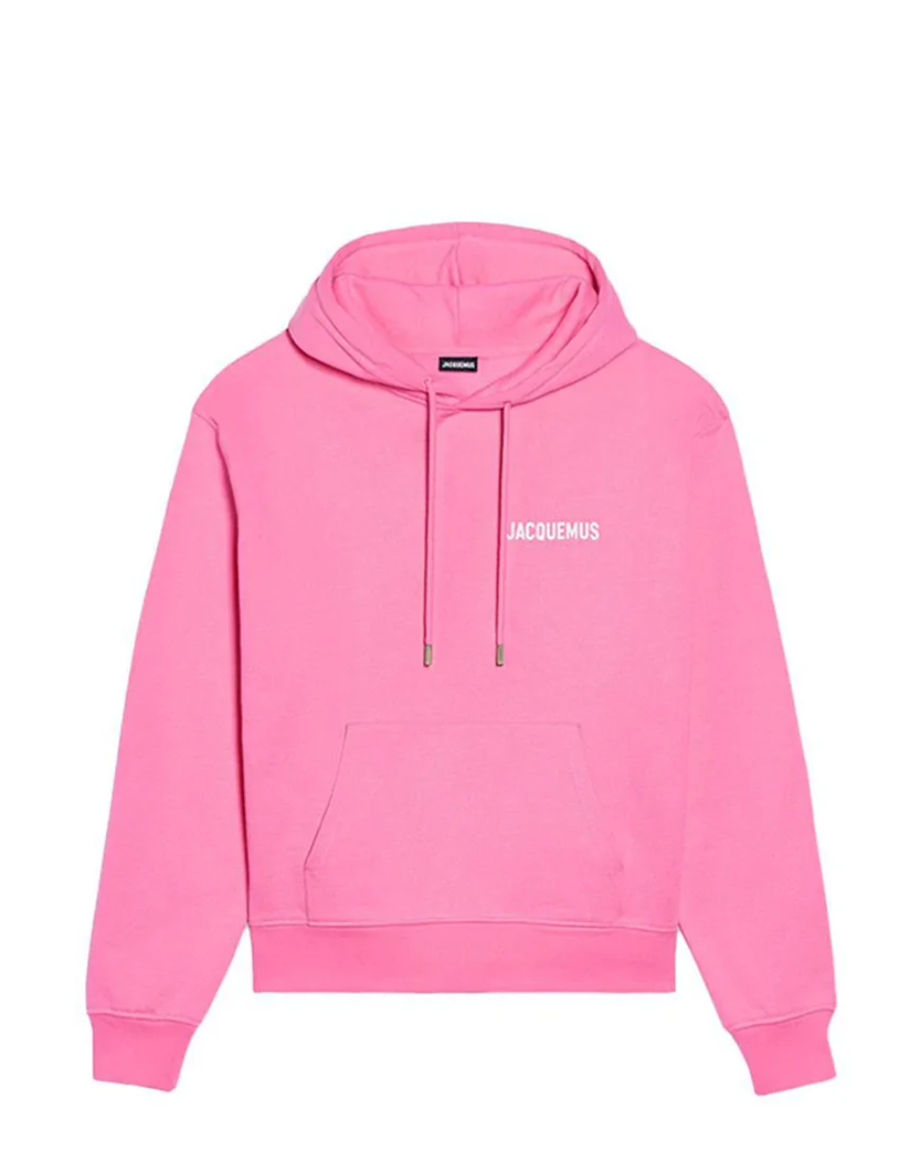 Jacquemus Le Sweatshirt Hoodie Pink