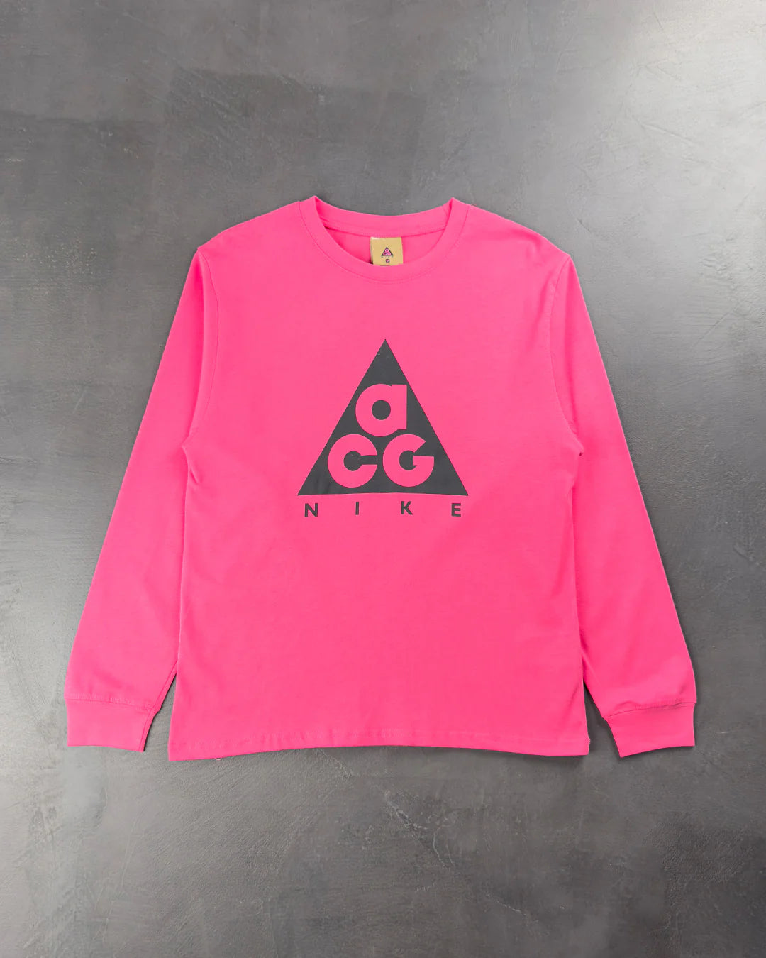 Nike ACG Long Sleeve Logo Tee Pink