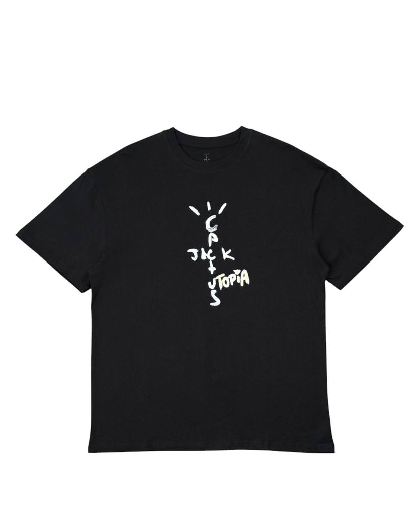 Travis Scott Cactus Jack Utopia T-Shirt Black