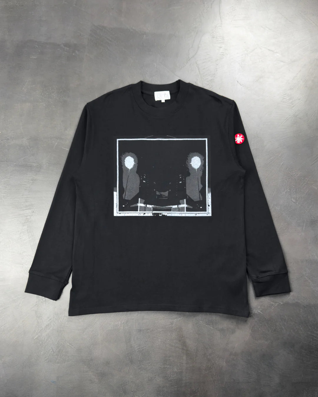 CAV EMPT Long Sleeve Dark City Tee Black CAV122