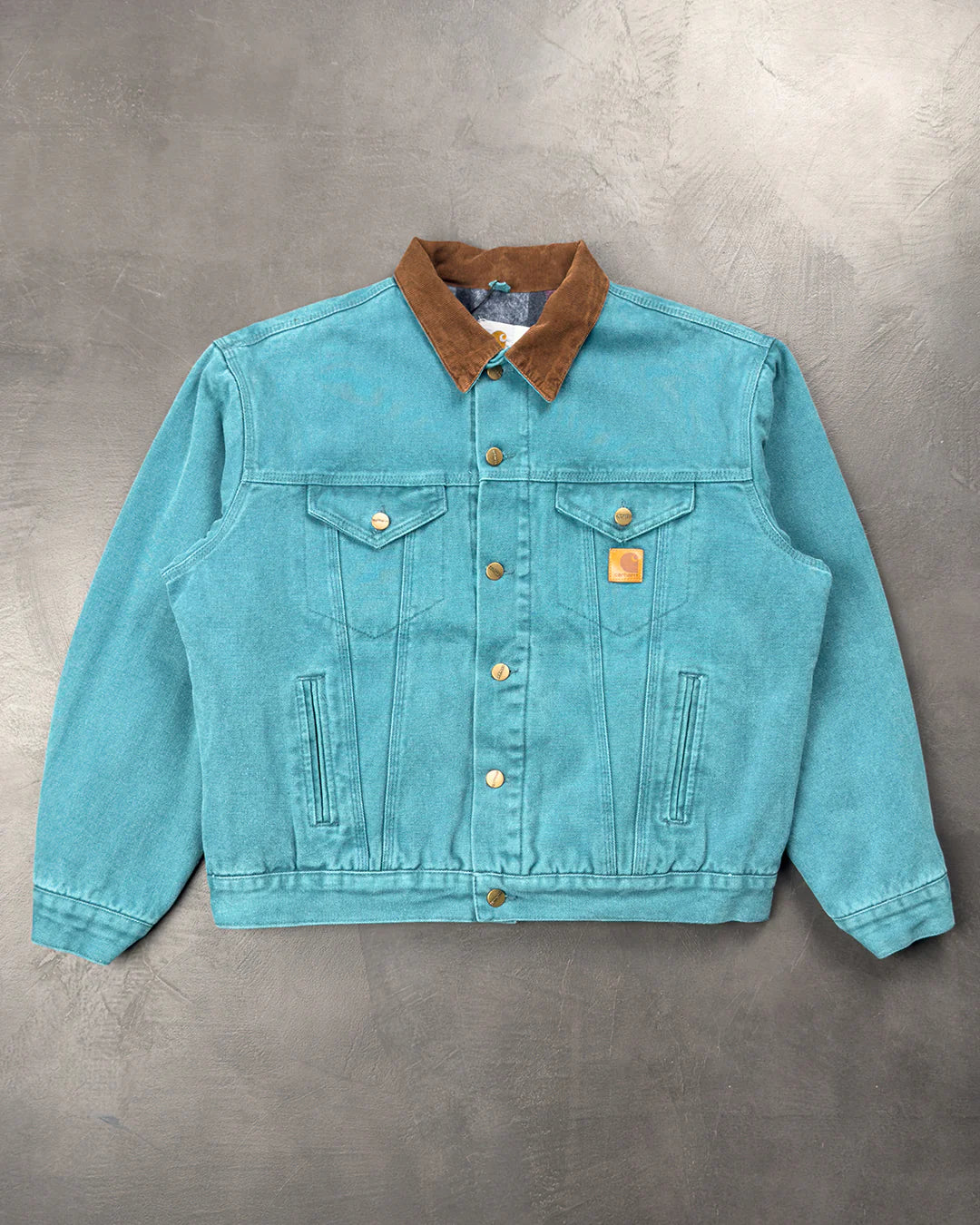 Carhartt WIP J10 Vintage Jacket Blue