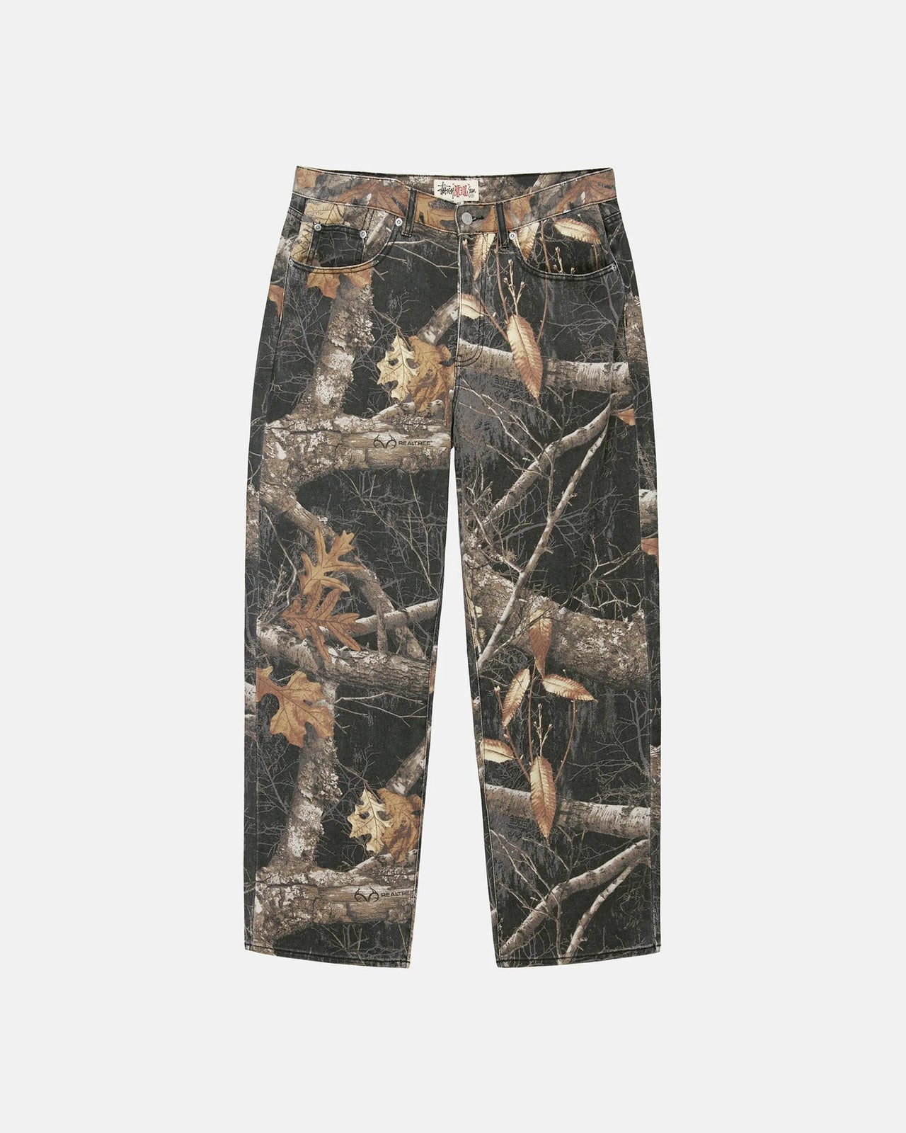 STUSSY Big Ol' Jeans Realtree Edge Black