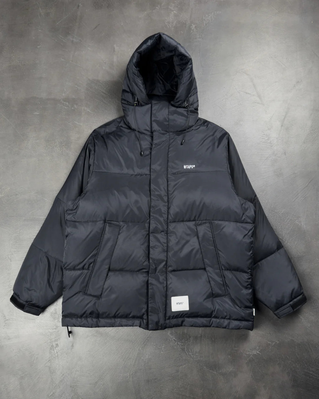 WTAPS Torpor Jacket Poly Taffeta Sign Black