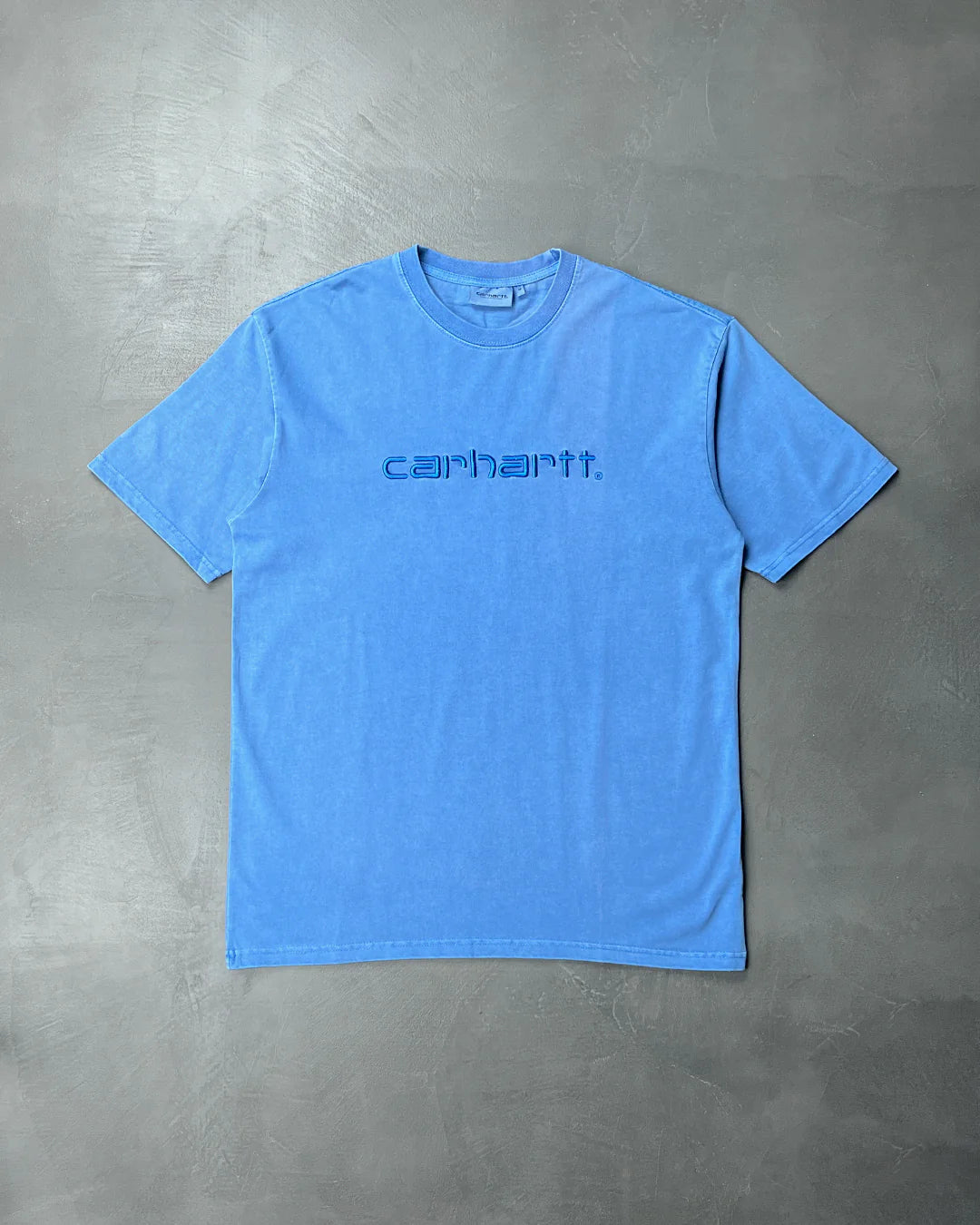 Carhartt WIP Script T-shirt Washed Blue