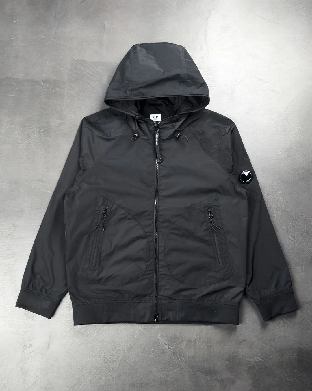 C.P. Company Pro-Tek Hooded Jacket Black