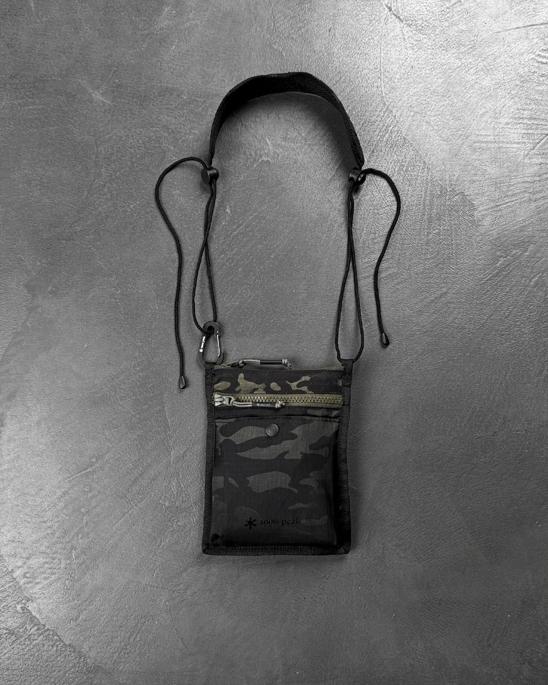 Snow Peak Small Crossbody Bag Camouflage